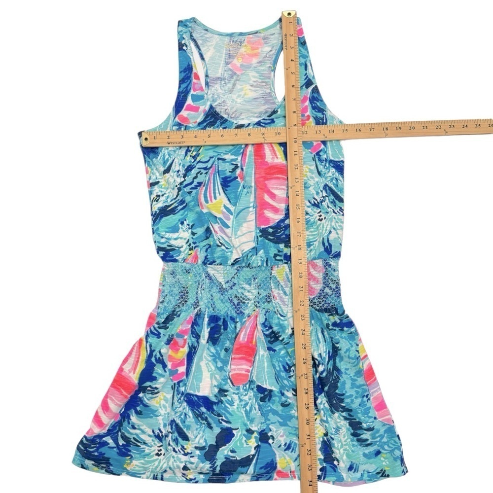 Lilly Pulitzer Tideline Dress Hey Bay Bay Sz XS - Picture 5 of 8